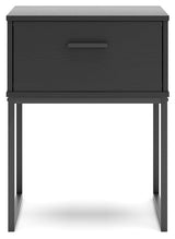 Socalle Black Nightstand - Ornate Home