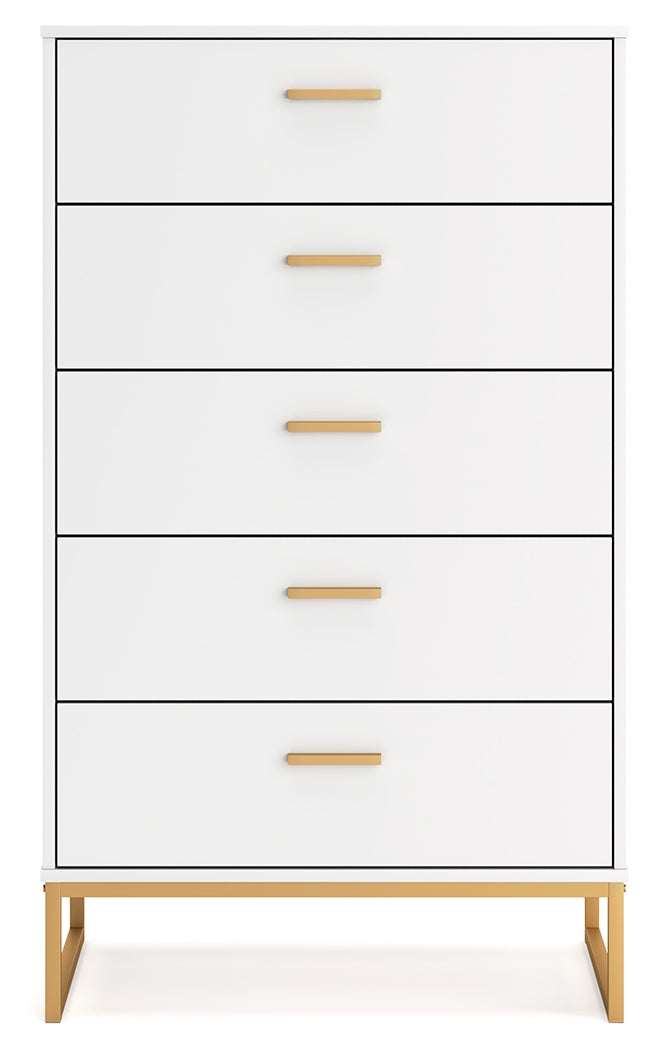 Socalle Two-tone Chest of Drawers - Ornate Home