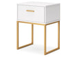 Socalle Two-tone Nightstand - Ornate Home