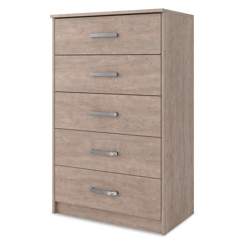 Flannia Gray Chest of Drawers - Ornate Home