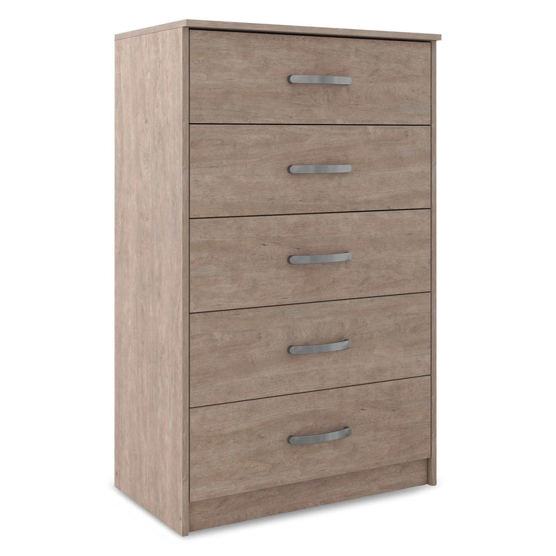 Flannia Gray Chest of Drawers - Ornate Home