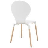 Path White Dining Chair (Set of 2)