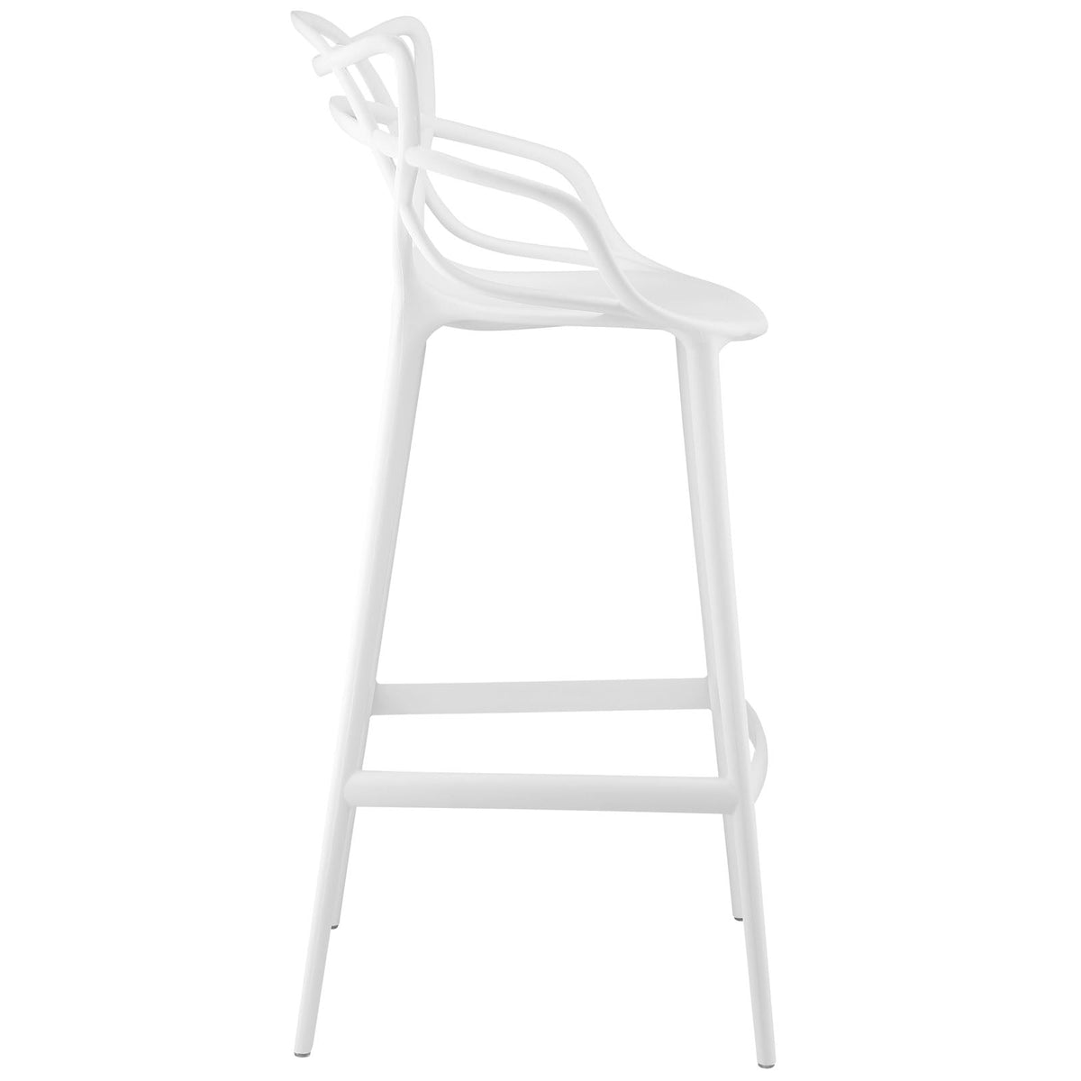 Entangled White Bar Stool (Set of 2)