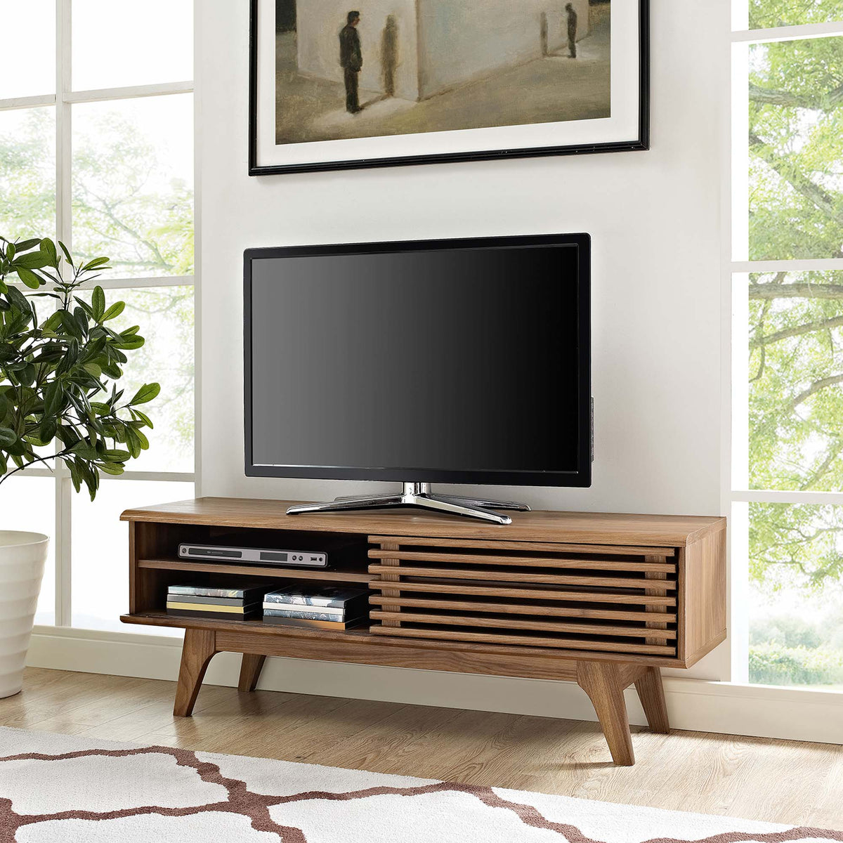 Render Walnut 48" TV Stand