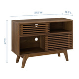 Render Walnut Display Stand