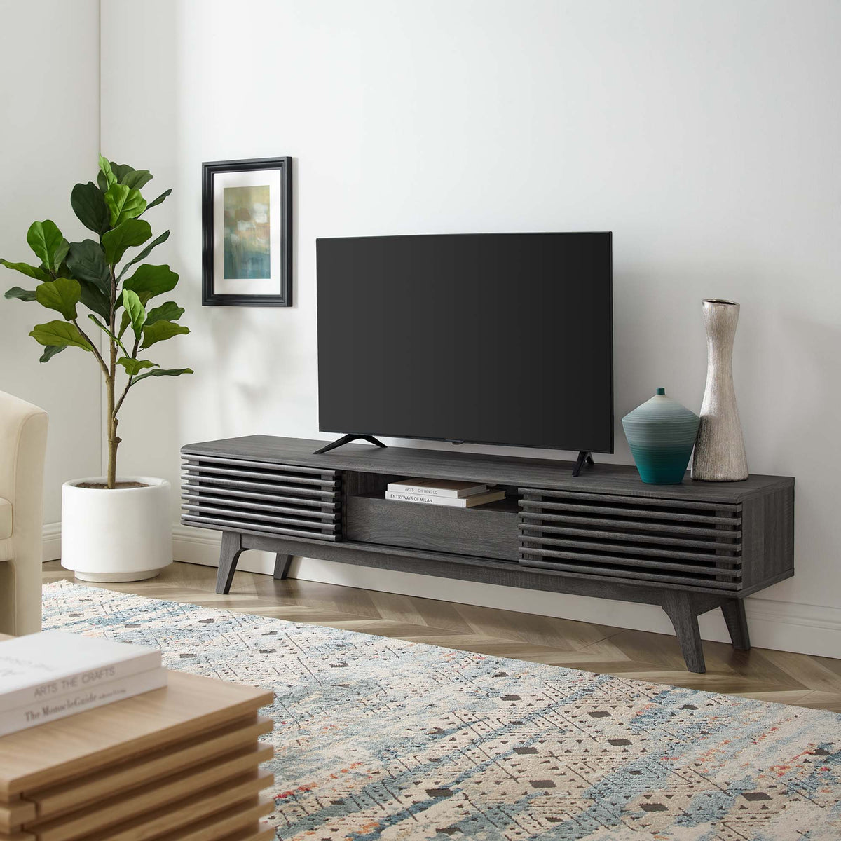 Render Charcoal 70" TV Stand