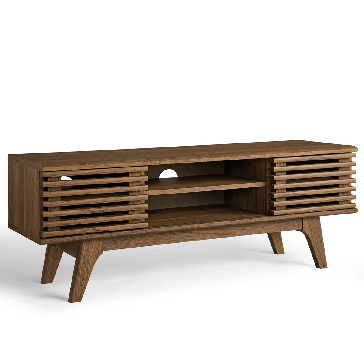 Render Walnut 46" Media Console TV Stand