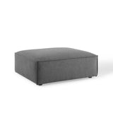 Restore Charcoal Ottoman
