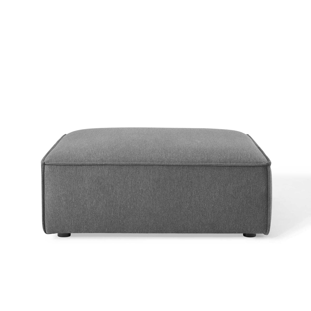 Restore Charcoal Ottoman