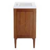 Cassia Natural/White 36" Bathroom Vanity