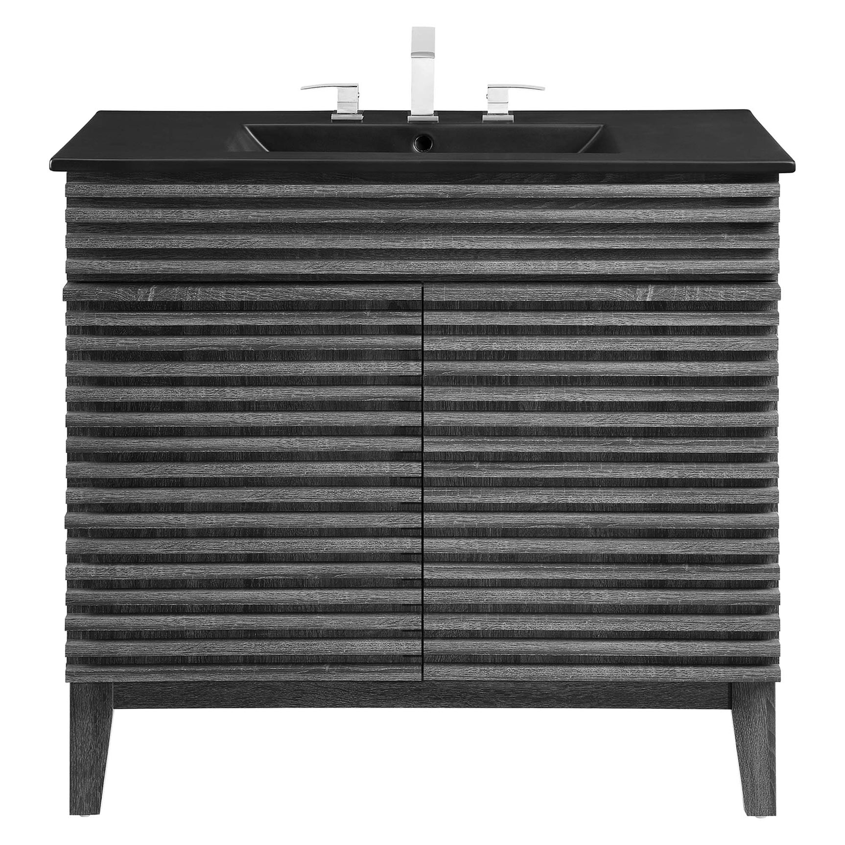 Render Charcoal/Black 36" Bathroom Vanity