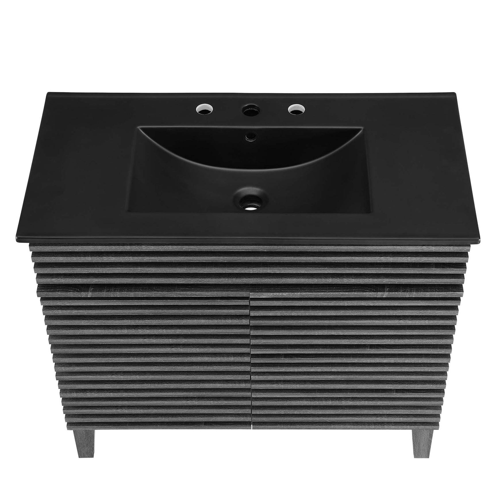 Render Charcoal/Black 36" Bathroom Vanity