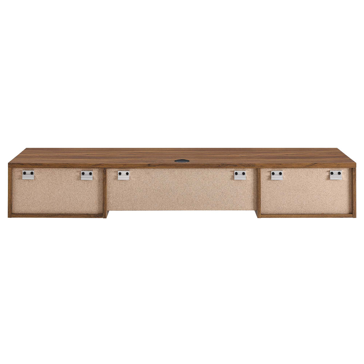 Render Walnut Wall Mount Wood Office Desk