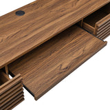 Render Walnut Wall Mount Wood Office Desk
