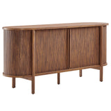 Cadence Walnut 63" Curved Sideboard
