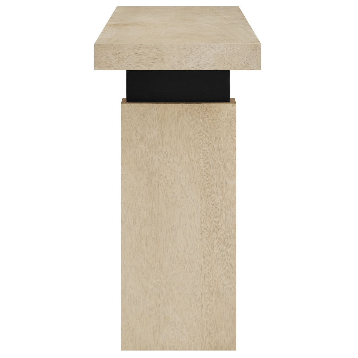 Piston Natural 52" Rectangular Wood Console Table