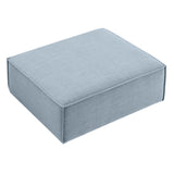 Restore Sky Performance Fabric Upholstered Modular Ottoman