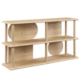 Zadie Light Oak 55 Inch Console Table