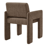 Daven Mocha Fabric Upholstered Dining Chair