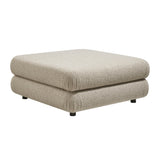 Jubilee Linen Upholstered Ottoman