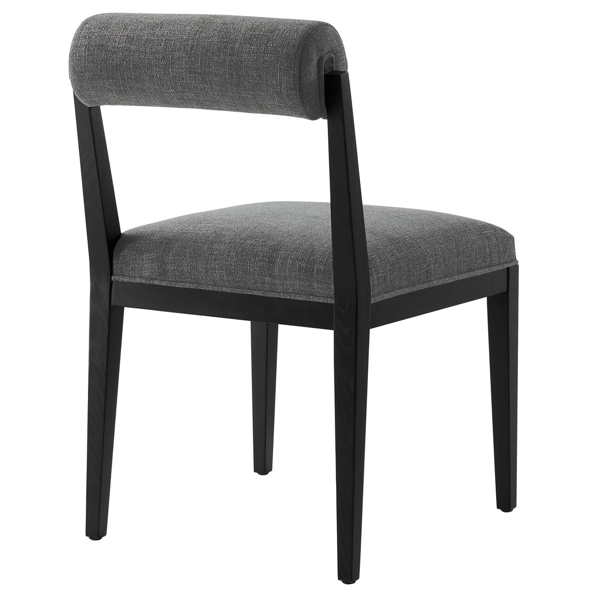 Kai Charcoal Fabric Dining Chair (Set of 2) - Ornate Home
