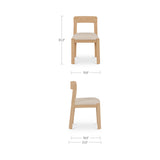 Oli Stripe/Natural Dining Chair (Set of 2)