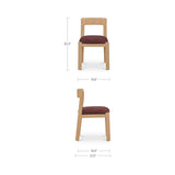 Oli Berry/Natural Dining Chair (Set of 2)