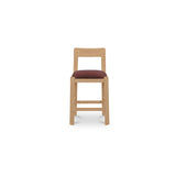 Oli Berry/Natural Counter Stool