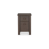 Loren Dark Brown Small Nightstand