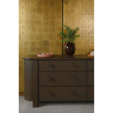 Loren Dark Brown 6 Drawer Dresser