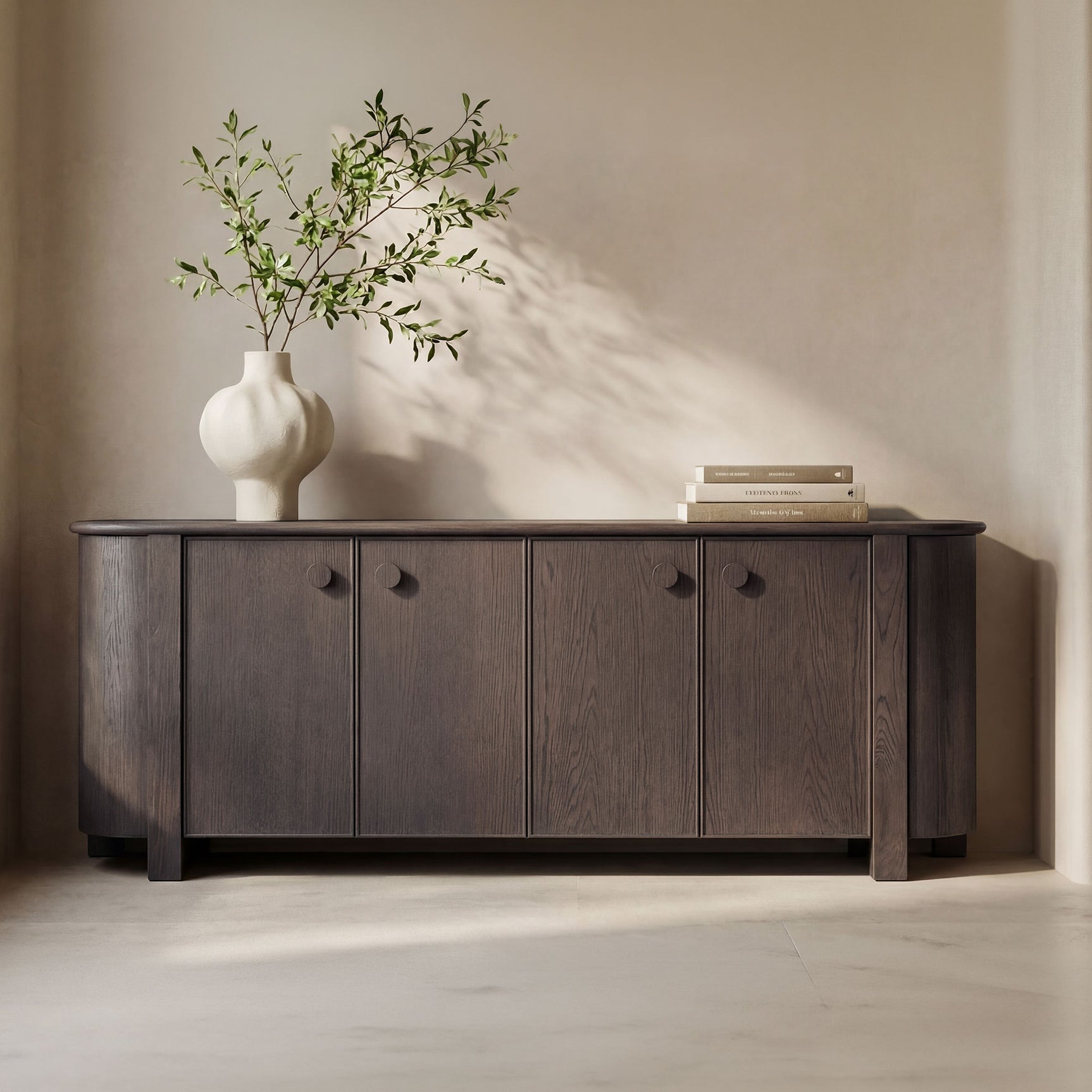 Loren Dark Brown Sideboard