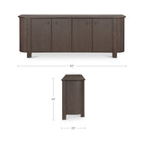 Loren Dark Brown Sideboard
