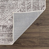 Nadie Blue Gray Medallion Area Rug - Clearance