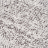Nadie Blue Gray Medallion Area Rug - Clearance