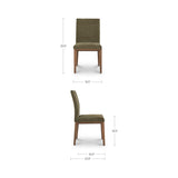 Frankie Olive Dining Chair (Set of 2)