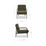 Verlaine Olive Chair