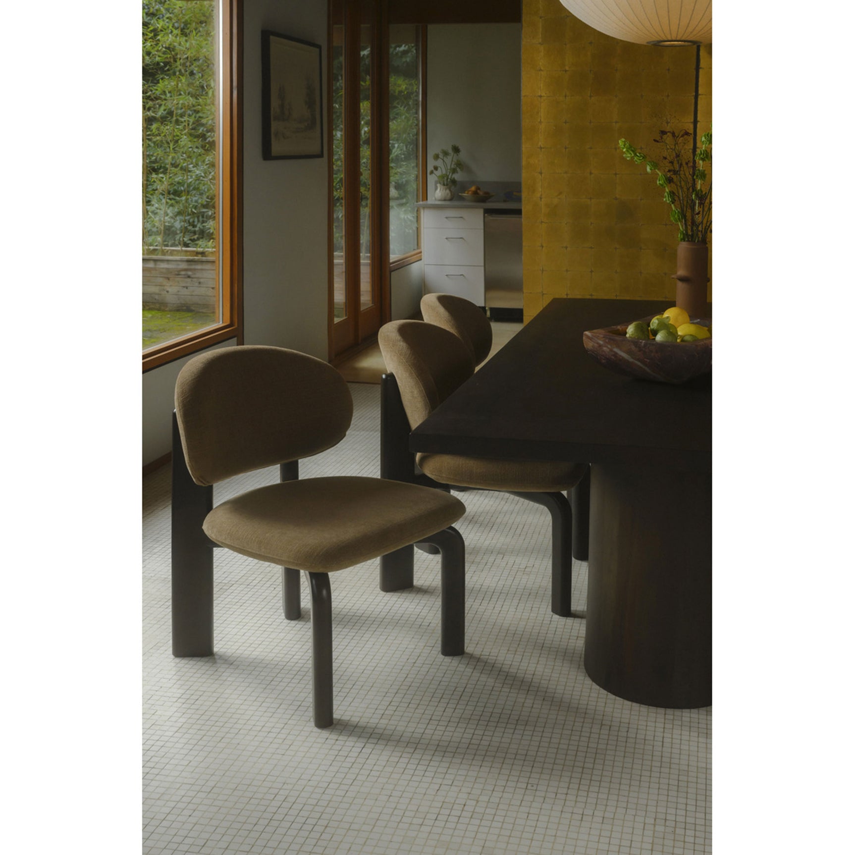 Sami Brown/Black Dining Chair (Set of 2)