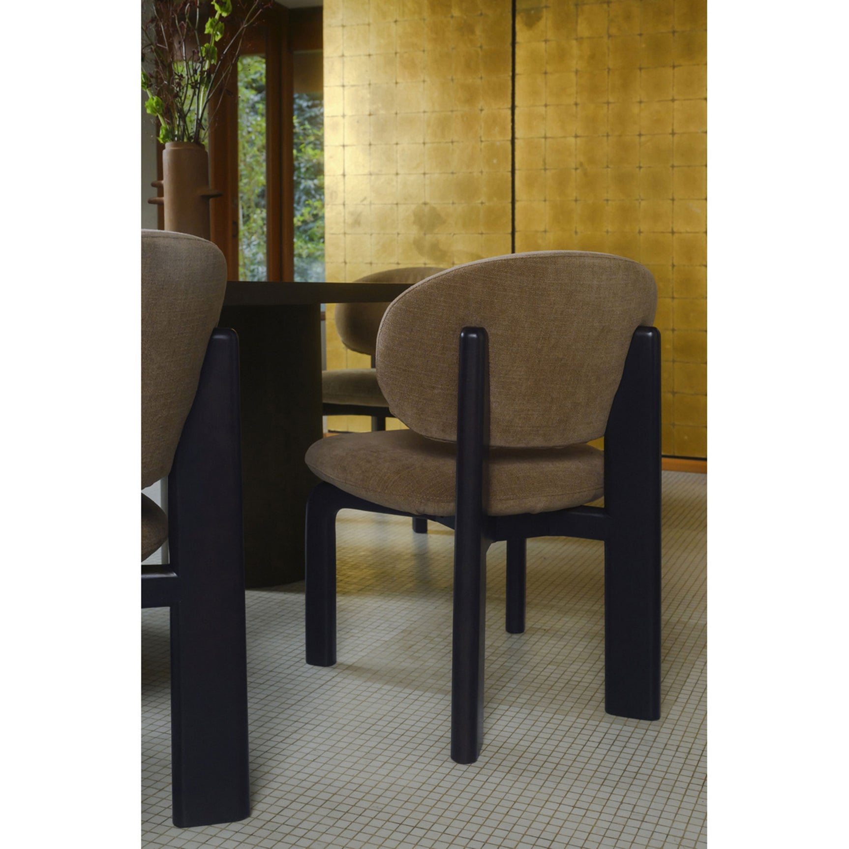 Sami Brown/Black Dining Chair (Set of 2)