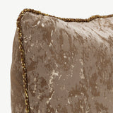 EQ Mica Bronze Multiple Sizes Throw Pillow (Set of 2) - Ornate Home