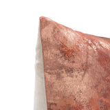 EQ Onara Rose Gold 22x22 Throw Pillow (Set of 2) - Ornate Home