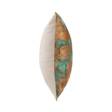 EQ Onara Turquoise Copper 22x22 Throw Pillow (Set of 2) - Ornate Home