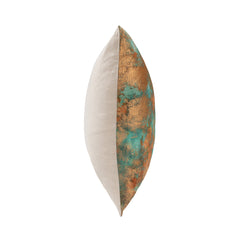 EQ Onara Turquoise Copper 22x22 Throw Pillow (Set of 2) - Ornate Home