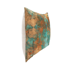 EQ Onara Turquoise Copper 22x22 Throw Pillow (Set of 2) - Ornate Home