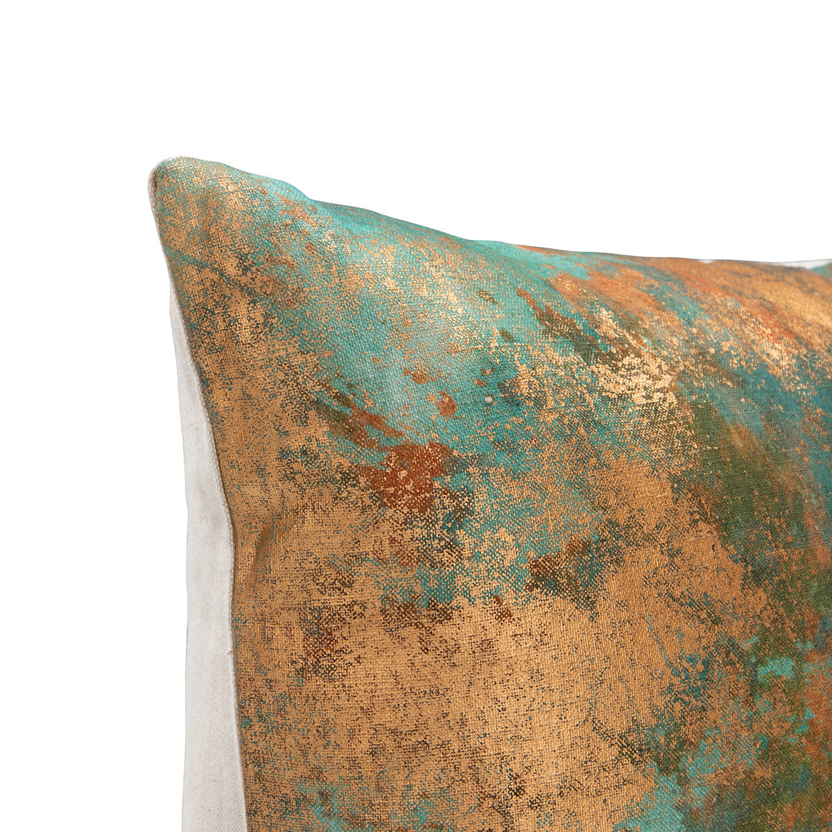 EQ Onara Turquoise Copper 22x22 Throw Pillow (Set of 2) - Ornate Home