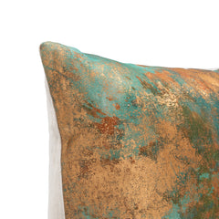 EQ Onara Turquoise Copper 22x22 Throw Pillow (Set of 2) - Ornate Home