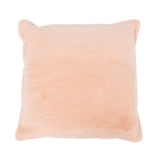EQ Taiga Peach Faux Fur Multiple Sizes Throw Pillow (Set of 2) - Ornate Home