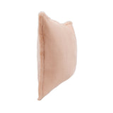 EQ Taiga Peach Faux Fur Multiple Sizes Throw Pillow (Set of 2) - Ornate Home