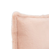 EQ Taiga Peach Faux Fur Multiple Sizes Throw Pillow (Set of 2) - Ornate Home