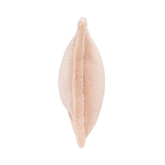 EQ Taiga Peach Faux Fur Multiple Sizes Throw Pillow (Set of 2) - Ornate Home