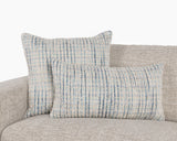 EQ Trona Blue/Ivory Multiple Sizes Throw Pillow (Set of 2) - Ornate Home
